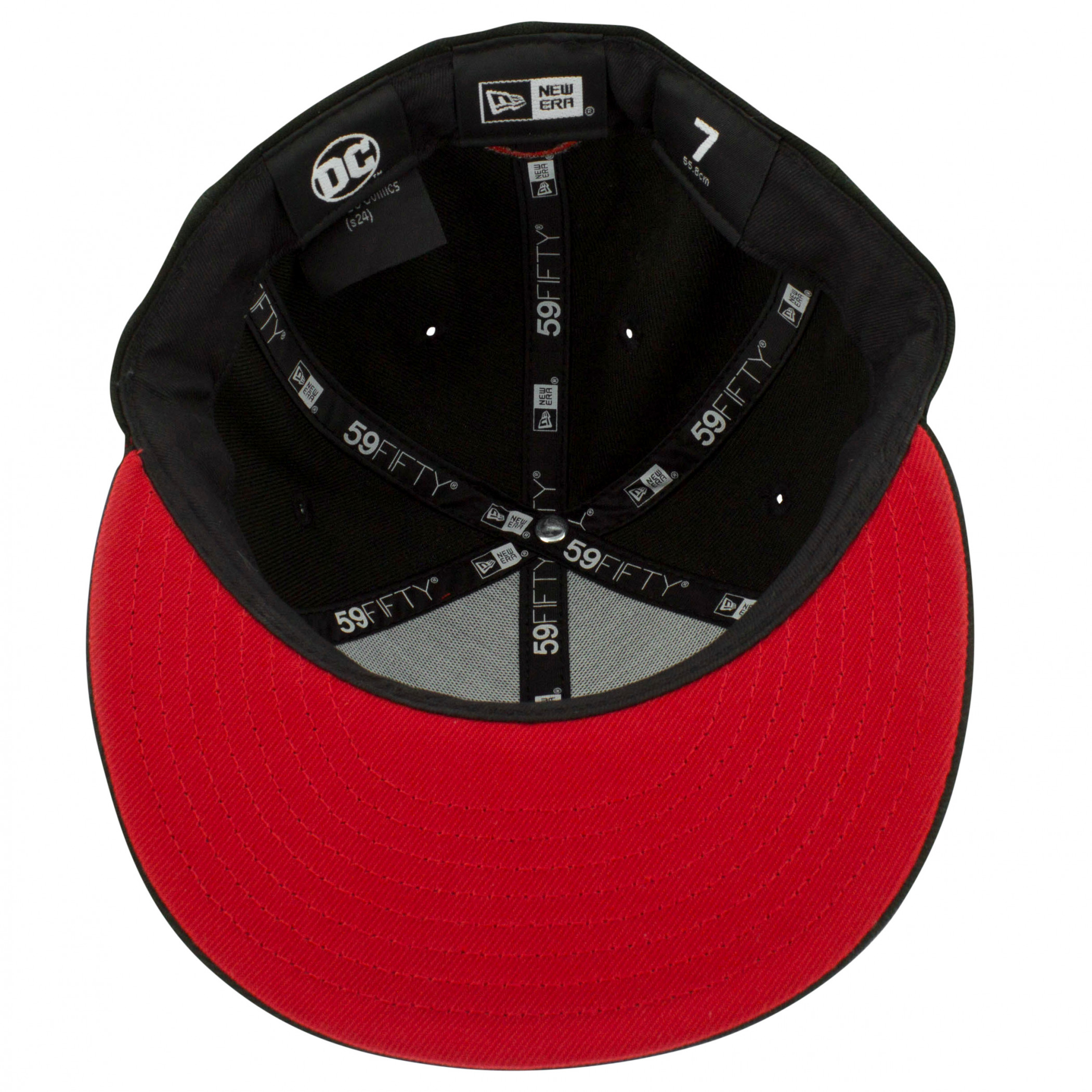 Harley Quinn Logo New Era 59Fifty Fitted Hat